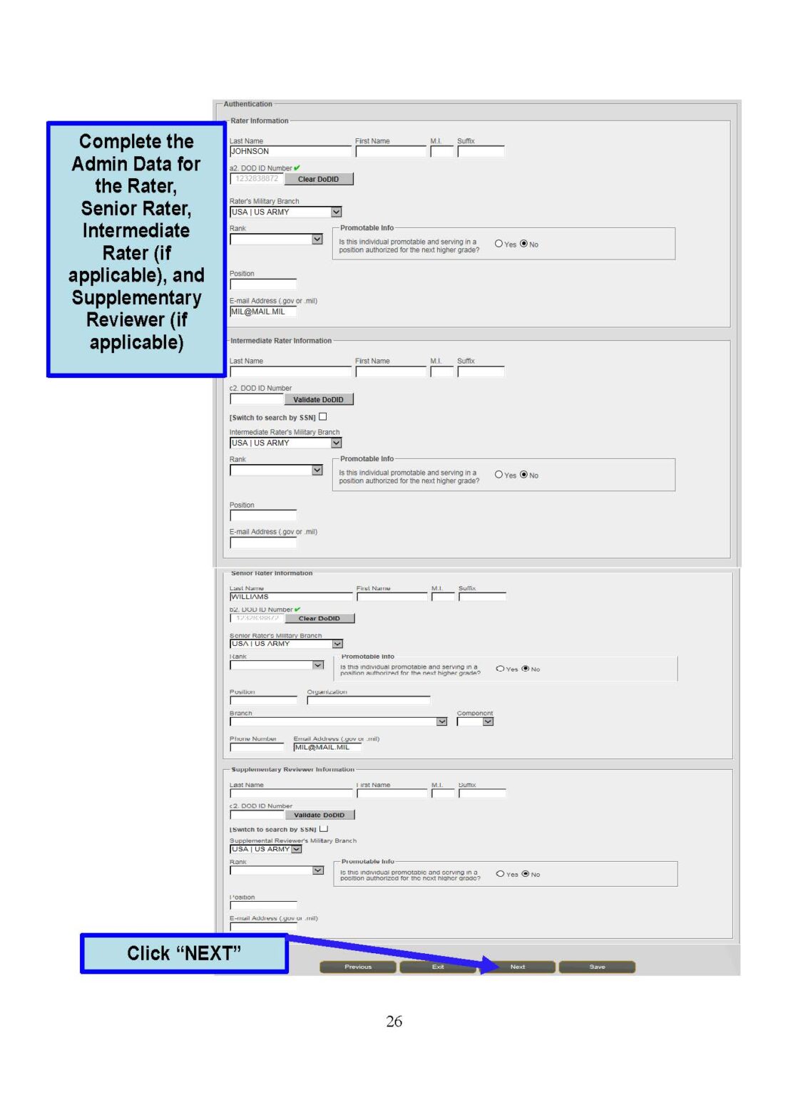 EES Army Evaluation Entry System (EES) Army Login