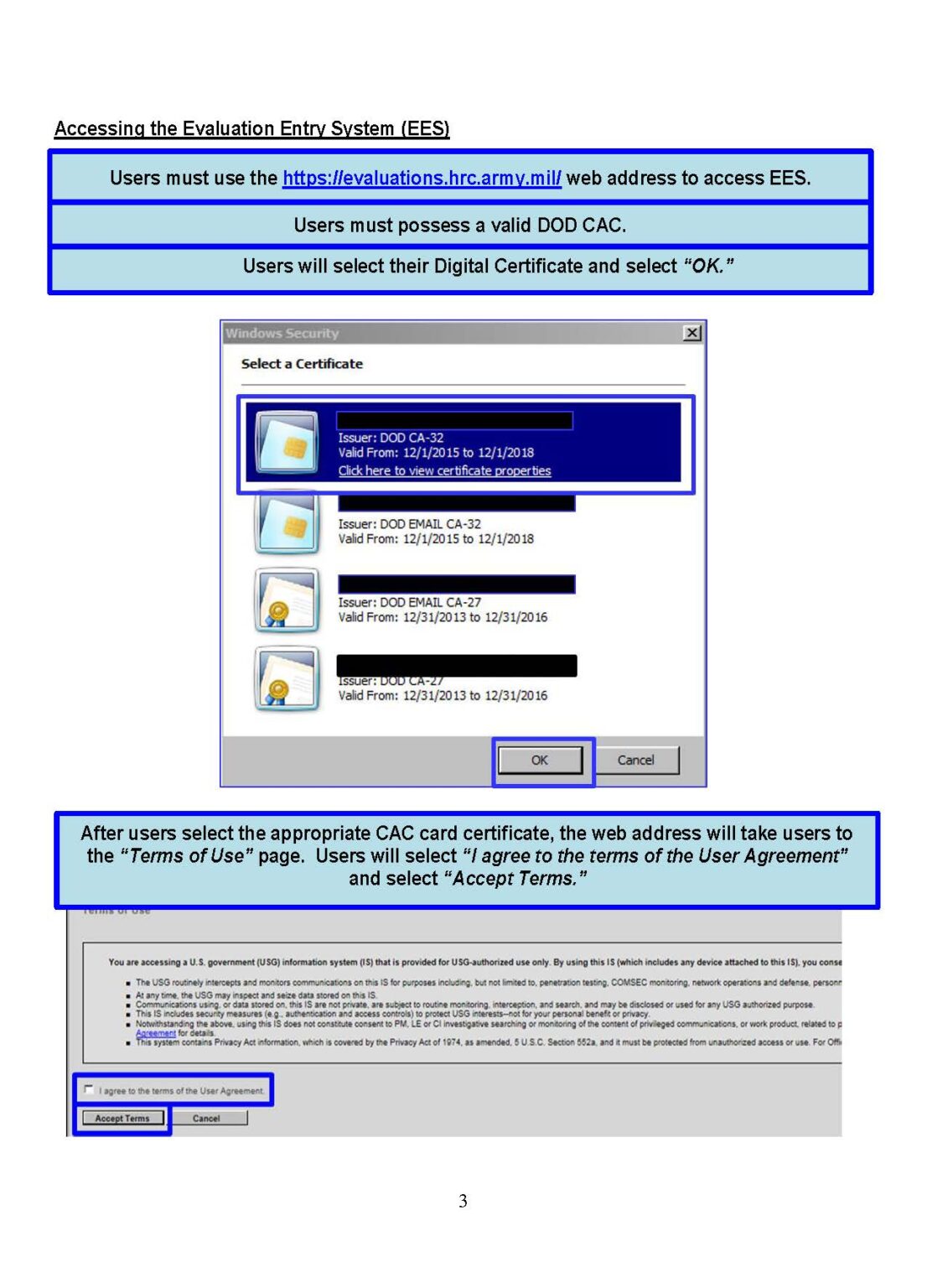 EES Army Evaluation Entry System (EES) Army Login