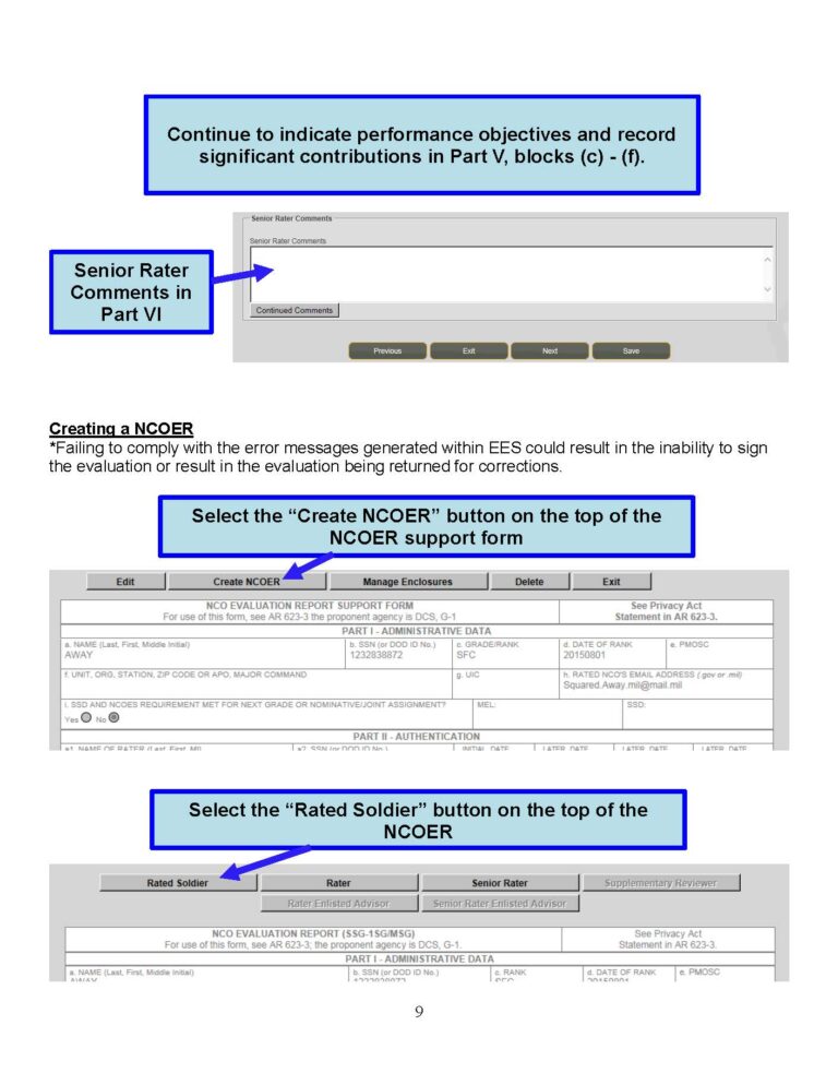 EES Army Evaluation Entry System (EES) Army Login